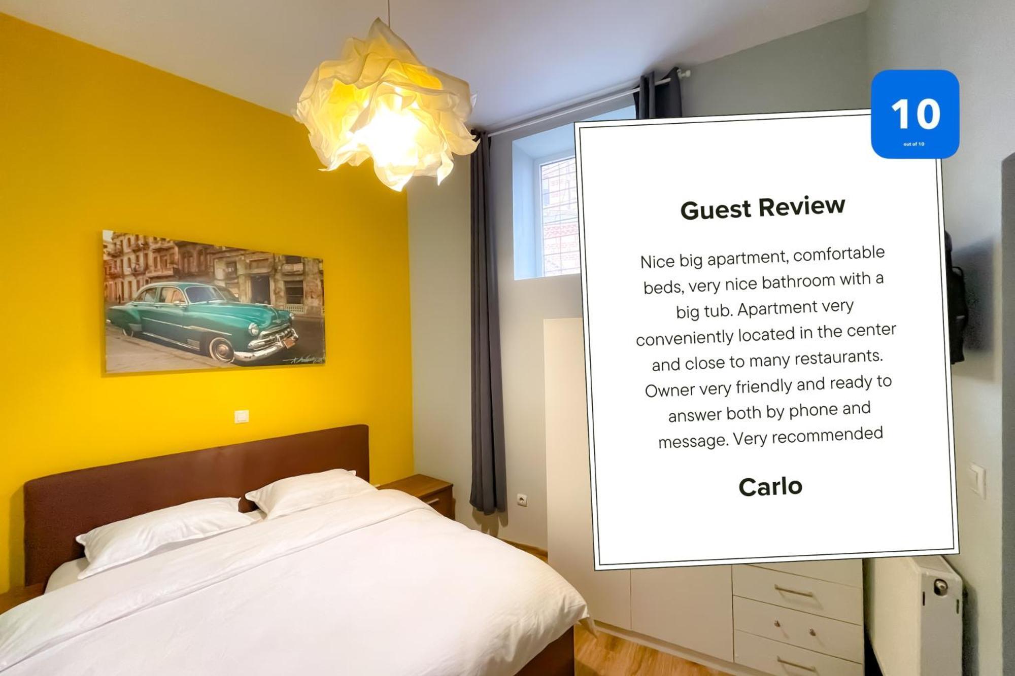 Cool Flat In The Heart Of Bucharest'S Fun And History Lejlighed Eksteriør billede